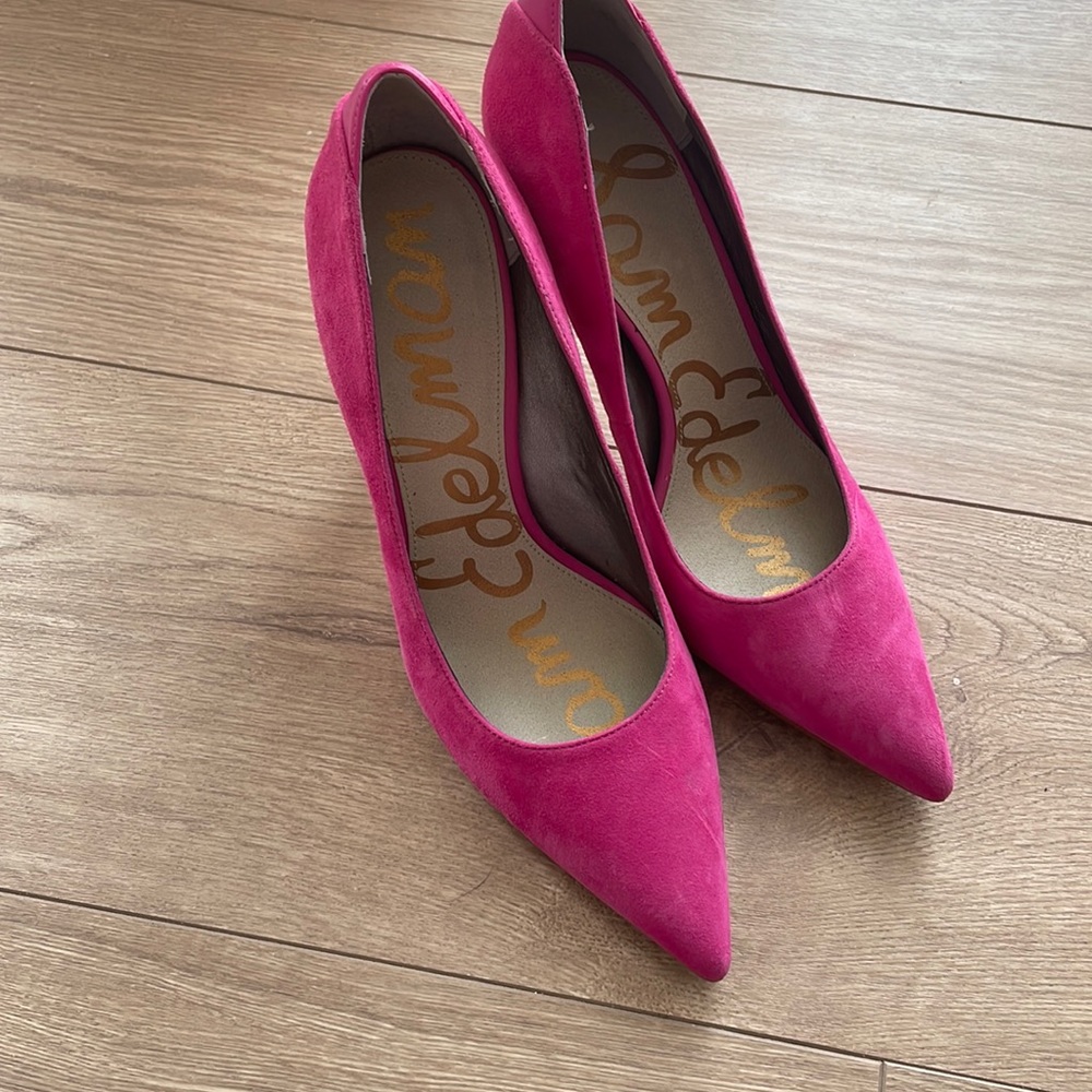 Sam Edelman pink pumps